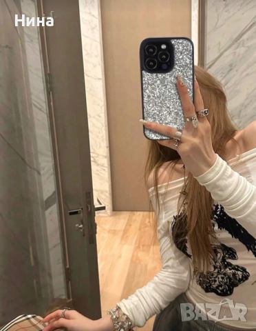 Калъфи за телефон с брокати, снимка 10 - Калъфи, кейсове - 52022373