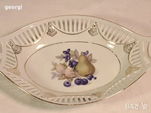 ажурно немско порцеланово плато 19/4