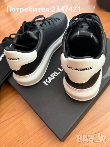 Мъжки обувки Karl Lagerfeld 45 номер, снимка 8 - Ежедневни обувки - 53810673