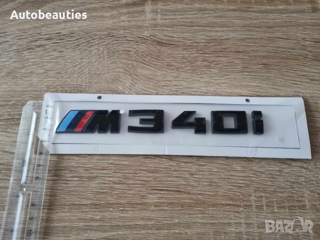 БМВ BMW М340i черна емблема лого, снимка 3 - Аксесоари и консумативи - 44368231