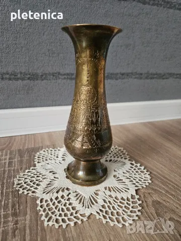 Индийска вазичка от месинг 