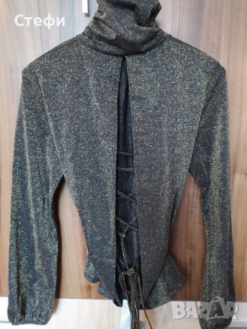 Дамска лъскава блуза Kiki Riki, снимка 6 - Блузи с дълъг ръкав и пуловери - 40651861