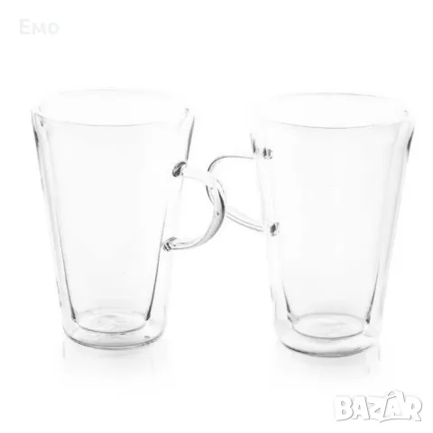 Чаша за капучино и лате - 370ml, 2 броя, снимка 2 - Чаши - 48552356