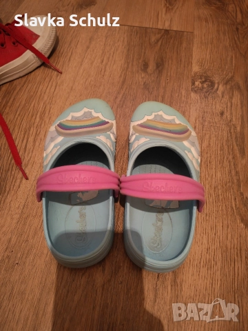 Sketchers glogs със светлинки рр34, снимка 7 - Детски пантофи - 52822967