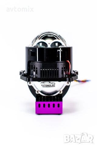 LED Лупи за вграждане с лазер 3.0 инча 75W 10000LM 2 бр к-т къси и дълги, снимка 3 - Аксесоари и консумативи - 51809632