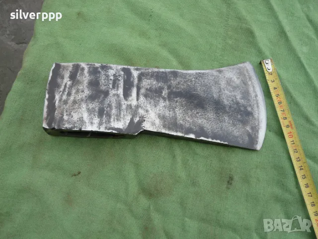  Стар огромен кован топор - 554 , снимка 2 - Други ценни предмети - 49707555