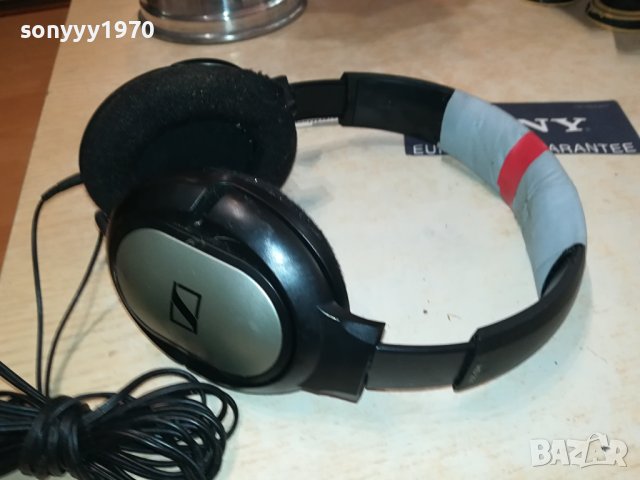 SЕNNHEISER HD201 HEADPHONES-ВНОС GERMANY 0509231257, снимка 2 - Слушалки и портативни колонки - 42087284