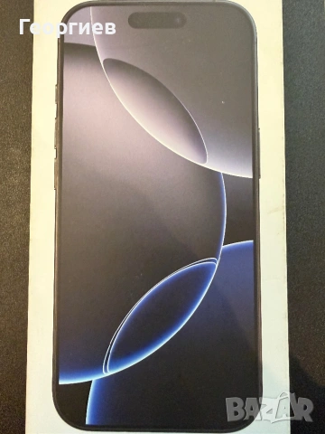 iPhone 16 pro 128GB Black Titanium 93% 286 цикала , снимка 5 - Apple iPhone - 53838781