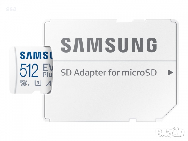 SAMSUNG EVO PLUS 512GB microSD Class10 трансфер на данни до 130MB/s
