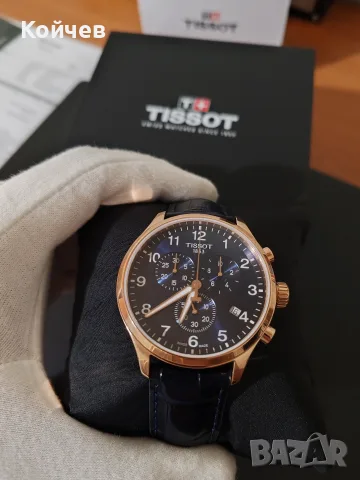 Tissot Chrono XL Classic розово злато , снимка 4 - Мъжки - 56333737