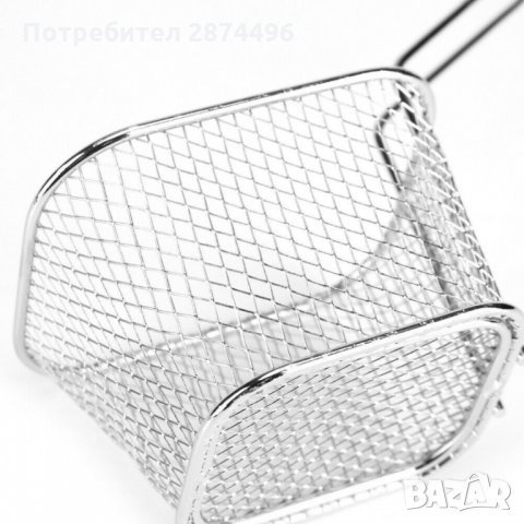 3032 Кошничка за сервиране на пържени картофи и хапки, снимка 7 - Други стоки за дома - 35711500