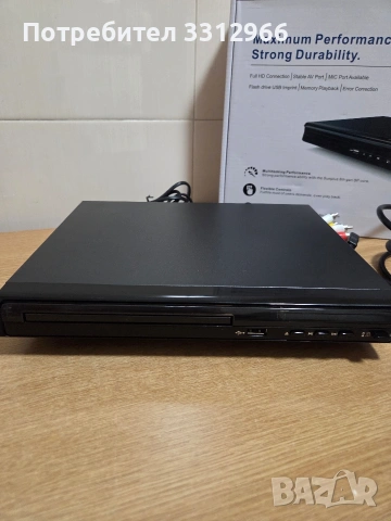 компактен DVD/CD плейър с поддръжка на Full HD. , снимка 2 - Плейъри, домашно кино, прожектори - 53755529