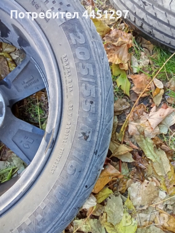 Алуминиеви джанти с гуми 4 бр./16 цола , снимка 2 - Гуми и джанти - 52958013