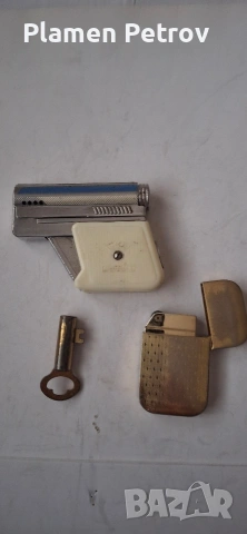 Запалка пистолет, барабан бронзова перка, снимка 15 - Колекции - 40048457