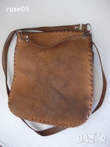 Чанта от ест.кожа дамска за през рамо от м-н "СБХ" от соца, снимка 5 - Други ценни предмети - 41559152