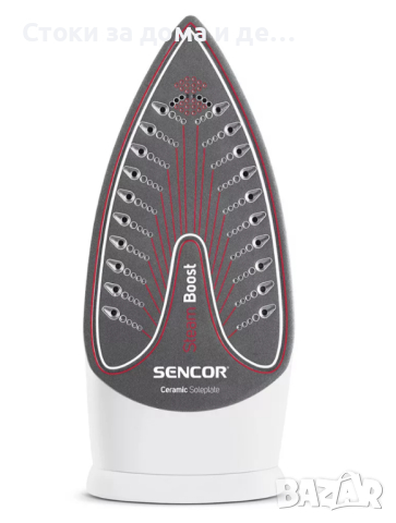 ✨Ютия Sencor SSI 5420RD, 2200W, Червен/Бял , снимка 3 - Ютии - 44641169