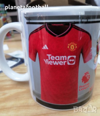 Фен Чаша на Манчестър Юнайтед с име и номер сезон 2025/26!Чаша на Manchester United!