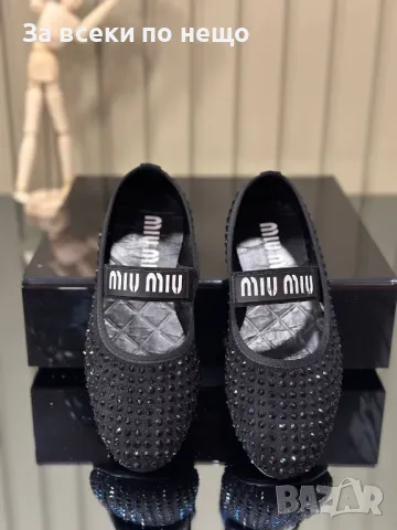 Miu Miu Дамски Обувки Миу Миу - 2 Налични Цвята Код D1969, снимка 3 - Дамски ежедневни обувки - 49352628