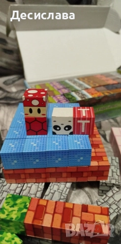 Minecraft магнитни кубчета, снимка 5 - Образователни игри - 52634109