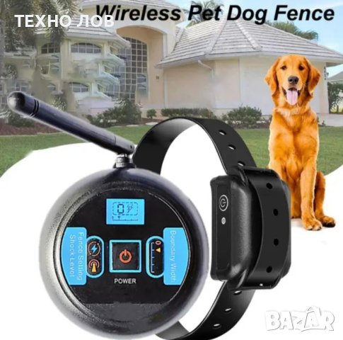Електронен нашийник за куче-електронна ограда електронен-пастир безжичен, водоустойчив, снимка 3 - За кучета - 42048795