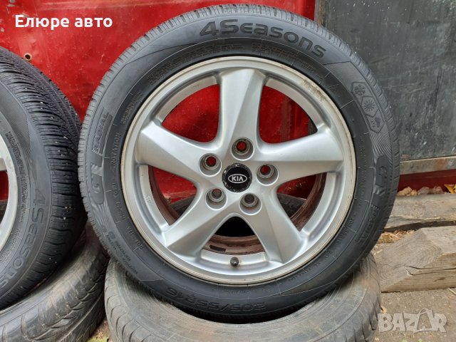 Джанти KIA 5х114,3x6,5J16 EТ50 с гуми, снимка 4 - Гуми и джанти - 42646698