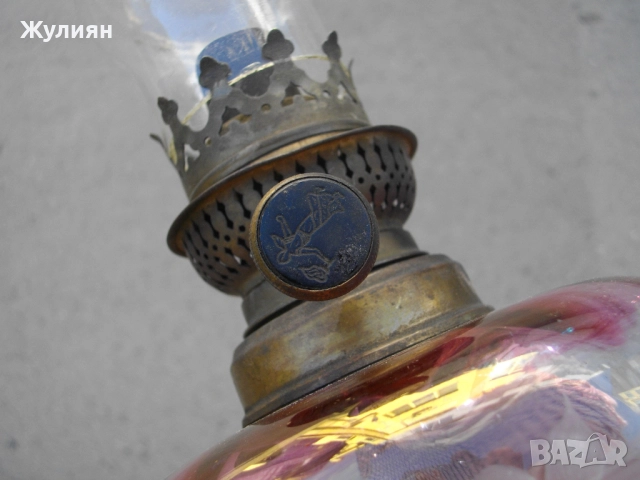 СТАРА ГАЗЕНА ЛАМПА , снимка 12 - Антикварни и старинни предмети - 51464473