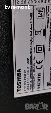 оригинална стойка за телевизор Toshiba модел 55U7763DB, снимка 5 - Стойки, 3D очила, аксесоари - 39087130