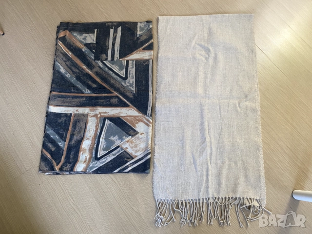 Дамски зимен шал 100% акрил, снимка 3 - Шалове - 52942474