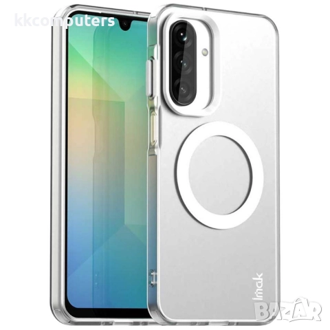 IMAK Защитен калъф (PC +TPU) с MagSafe за Samsung Galaxy A17 5G / A17 4G | Комплект с Протектор | Че, снимка 2 - Калъфи, кейсове - 52200997