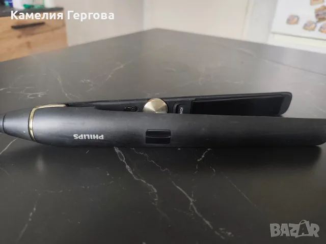 Преса за коса Philips HPS930/00, 230 градуса, Йонизираща функция, Черна