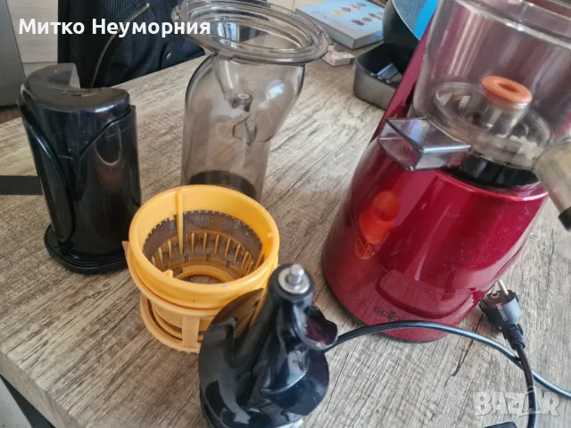 Сокоизстисквачка за плодове и зеленчуци Slow Juicer SAPIR SP 1160 K, 250W, Функция Reverse, Червен, снимка 5 - Сокоизстисквачки и цитрус преси - 49549570