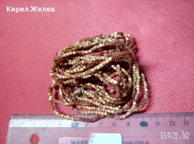 СТАРО МЪНИСТЕНО РЕТРО КОЛИЕ ОГЪРЛИЦА РЪЧНА ИЗРАБОТКА с НУЖДА от ЗАКОПЧАЛКА 47330, снимка 9 - Антикварни и старинни предмети - 47283384