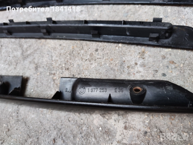 Духалки стъкло и лайсна заден капак БМВ Е36, снимка 18 - Части - 51597959