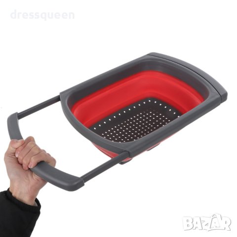 (правоъгълен) Сгъваем правоъгълен гевгир с дръжки, снимка 13 - Други стоки за дома - 44208293