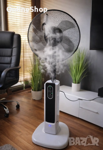 Вентилатор с водна мъгла ELITE EFM-1341WR, снимка 4 - Вентилатори - 53482702