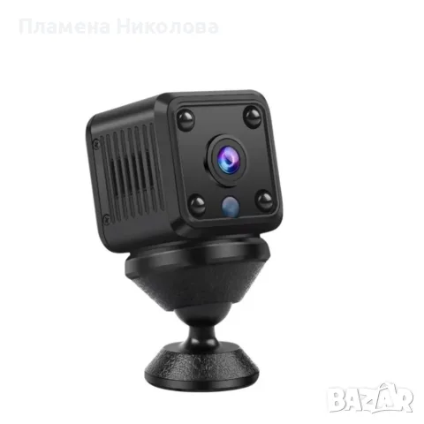 Мини безжична Wi-Fi IP камера X6 Full HD 1080P с нощно виждане и детектор за движение, снимка 2 - Камери - 55886371