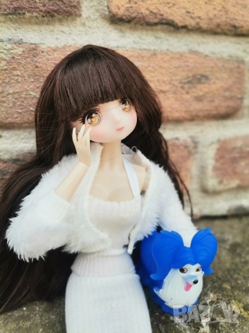 Уникална BJD Аниме кукла, вис. 32 см, снимка 4 - Кукли - 53484336