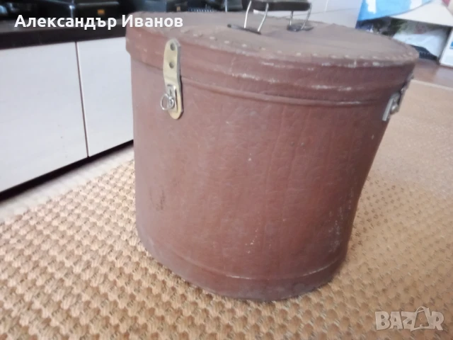 Стара кутия за шапки Христо Т. Желязковъ, снимка 4 - Колекции - 51383063