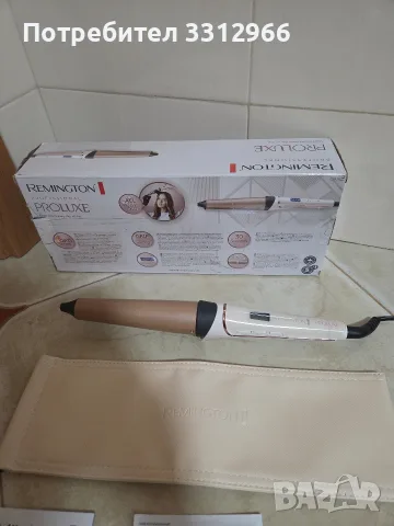 Конусовидна маша за коса Remington PROluxe CI91X1 с диаметър 25 - 38 мм и интелигентна технология , снимка 2 - Маши за коса - 55879291