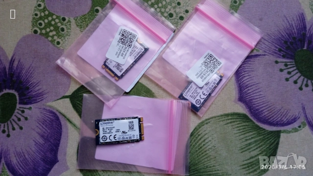 НОВ Kingston SSD 16gb M2 - 2242 SOLID STATE DRIVE ссд хард диск, снимка 2 - Твърди дискове - 53737262