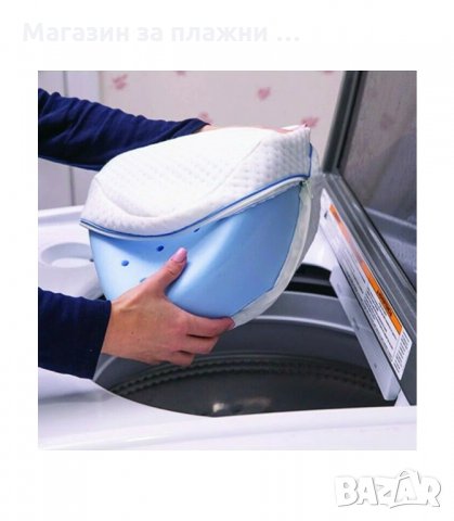 ОРТОПЕДИЧНА МЕМОРИ ВЪЗГЛАВНИЦА ЗА КРАКА LEG PILLOW - код 3075, снимка 6 - Възглавници - 33896178