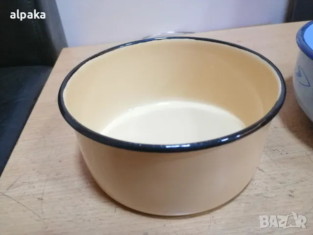 Продавам  емайлирани български купи, снимка 5 - Съдове за готвене - 34729227