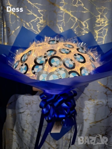 Светещ букет "BMW"💙, снимка 5 - Други - 53198366