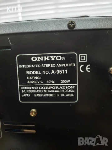 Усилвател ONKYO A-9511 с дистанционно , снимка 12 - Ресийвъри, усилватели, смесителни пултове - 55947962