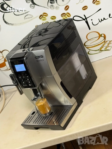 Кафемашина кафе автомат delonghi dinamica с гаранция, снимка 3 - Кафемашини - 52645948