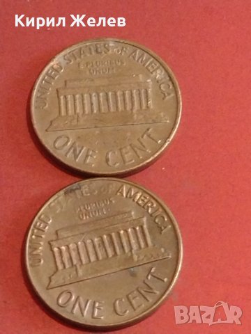 Лот монети 10 броя 1 цент АМЕРИКА различни години за КОЛЕКЦИЯ ДЕКОРАЦИЯ 40480, снимка 8 - Нумизматика и бонистика - 44385188