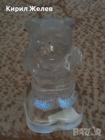 Статуетка кристална мече 51710, снимка 3 - Статуетки - 52046761