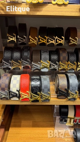 колани от естествена кожа в кутия celine Louis Vuitton Christian Dior Tommy Hilfiger , снимка 13 - Колани - 52907831