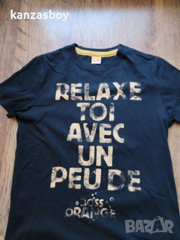 hugo boss orange - страхотна мъжка тениска M , снимка 5 - Тениски - 53828414