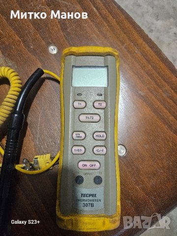 Термометър TECPEL 307B, снимка 1 - Друга електроника - 42687878